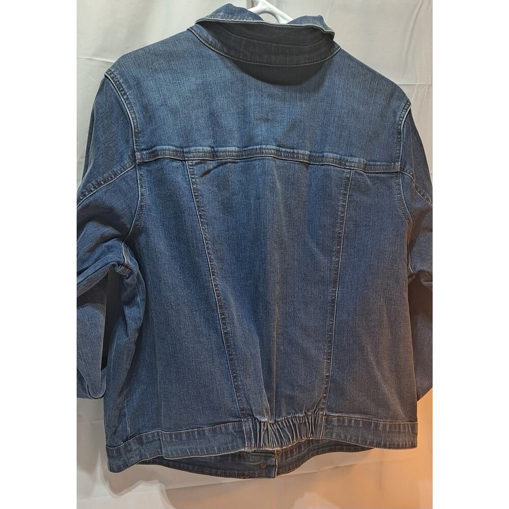 Anybody Denim Jacket Sz 1X - Picture 4 of 8